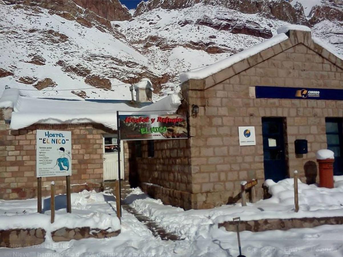 Refugio El Nico Vandrehjem Puente del Inca Eksteriør billede